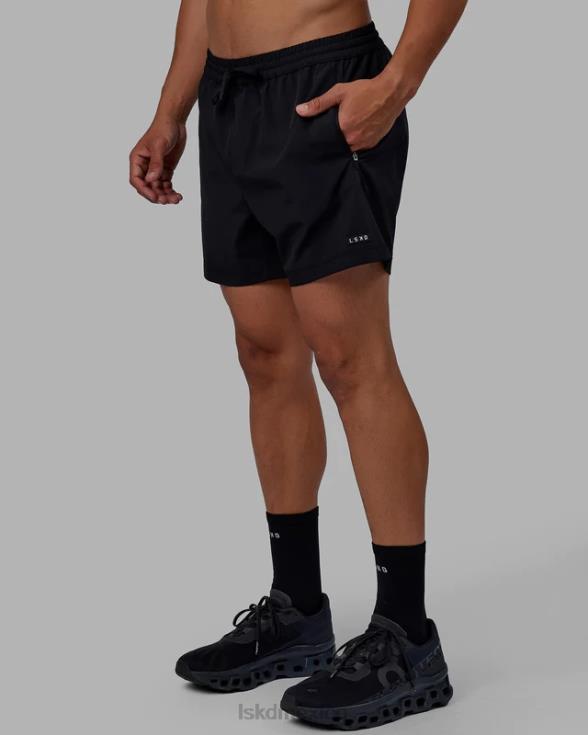 pantalón corto de rendimiento rep 5'' - negro hombres LSKD VP42D1064 vestir