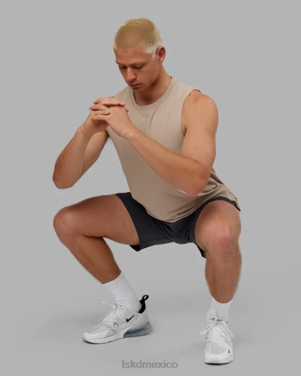 pantalón corto de rendimiento rep 7'' - asfalto hombres LSKD VP42D1092 vestir