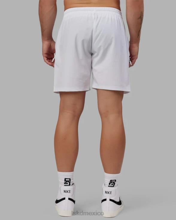 pantalón corto de rendimiento rep 7'' - blanco hombres LSKD VP42D1093 vestir