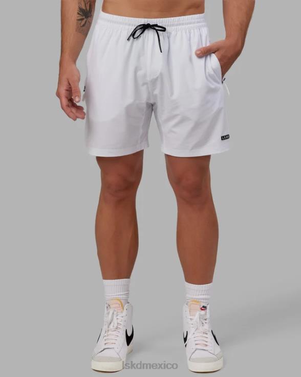 pantalón corto de rendimiento rep 7'' - blanco hombres LSKD VP42D1093 vestir