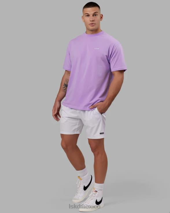 pantalón corto de rendimiento rep 7'' - blanco hombres LSKD VP42D1093 vestir