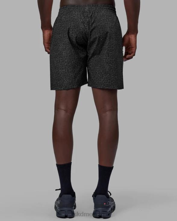 pantalón corto de rendimiento rep 7'' - estampado de manchas de jungla hombres LSKD VP42D1075 vestir