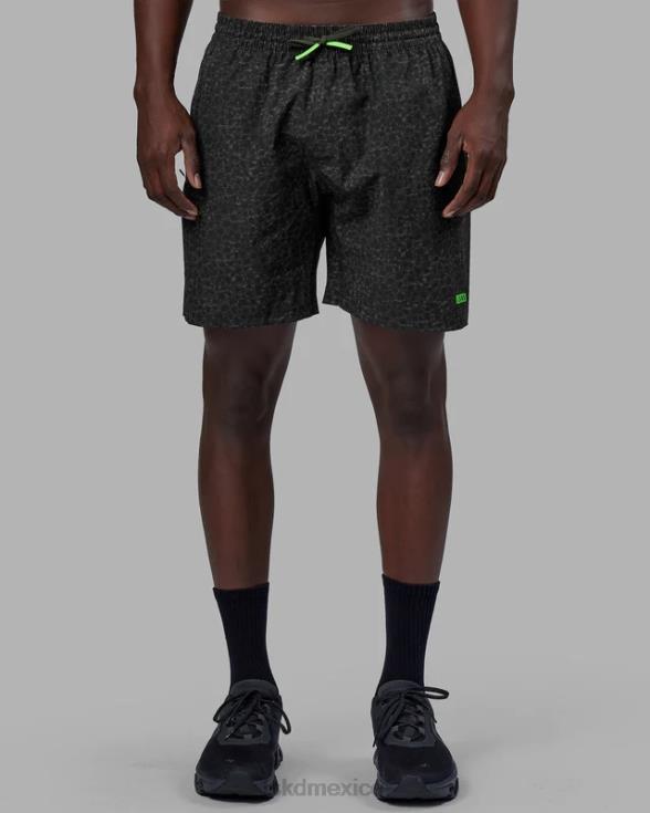pantalón corto de rendimiento rep 7'' - estampado de manchas de jungla hombres LSKD VP42D1075 vestir