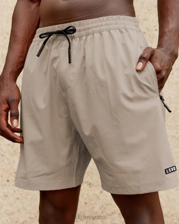 pantalón corto de rendimiento rep 7'' - taupe hombres LSKD VP42D1125 vestir
