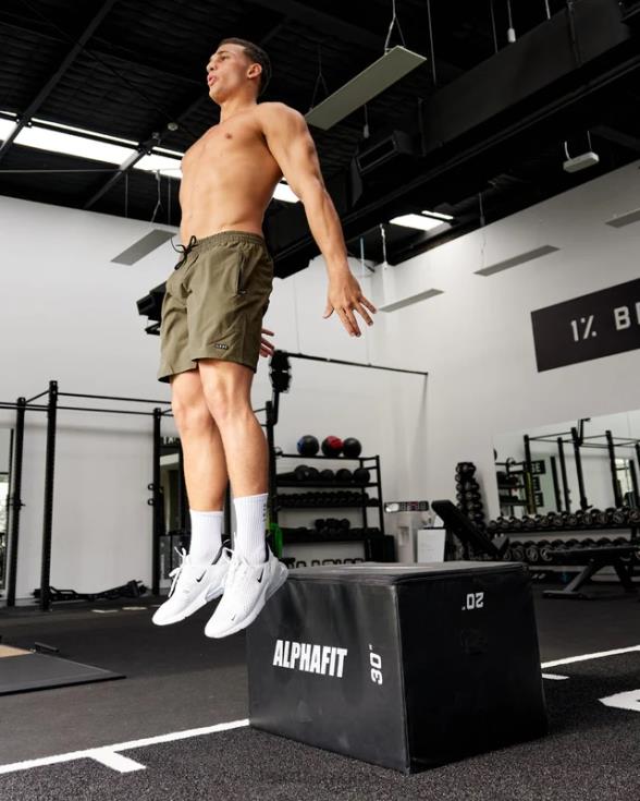 pantalón corto de rendimiento rep 7'' - verde militar hombres LSKD VP42D1109 vestir