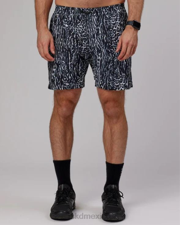 pantalones cortos de rendimiento hunter 7'' - leopardo nocturno hombres LSKD VP42D1127 vestir