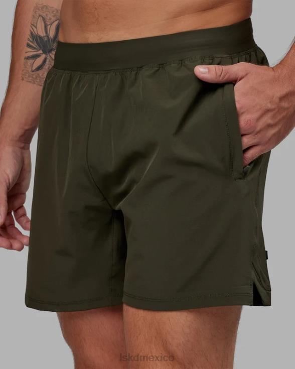 short de rendimiento Challenger 6'' - noche del bosque hombres LSKD VP42D1085 vestir