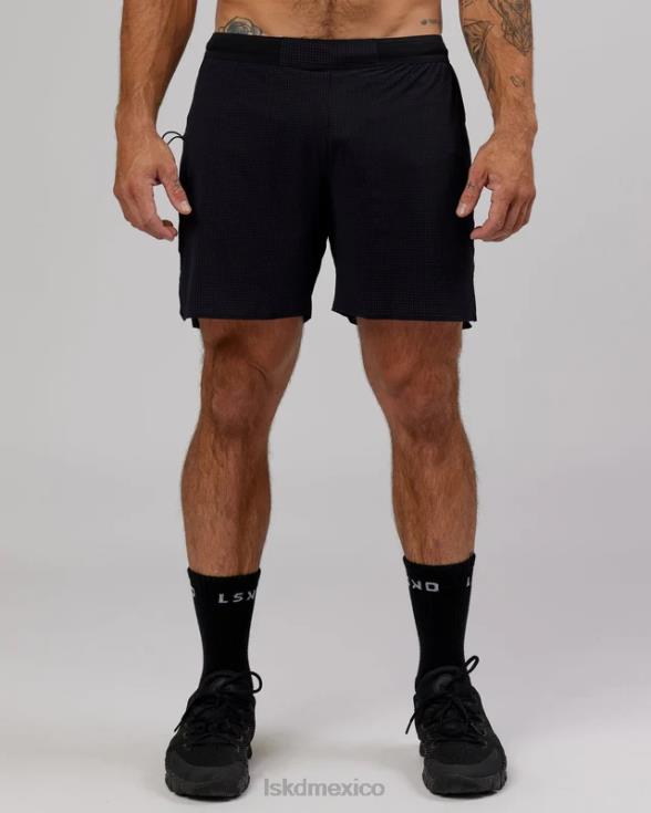 ultraair pantalón corto de alto rendimiento con forro de 6'' - negro hombres LSKD VP42D1066 vestir