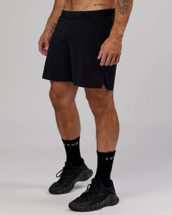 ultraair pantalón corto de alto rendimiento con forro de 6'' - negro hombres LSKD VP42D1066 vestir