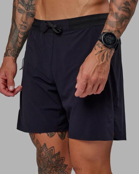 ultraair pantalón corto de alto rendimiento con forro de 6'' - negro hombres LSKD VP42D1066 vestir
