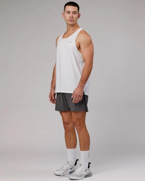 ultraair pantalón corto de rendimiento forrado de 6'' - asfalto hombres LSKD VP42D1100 vestir