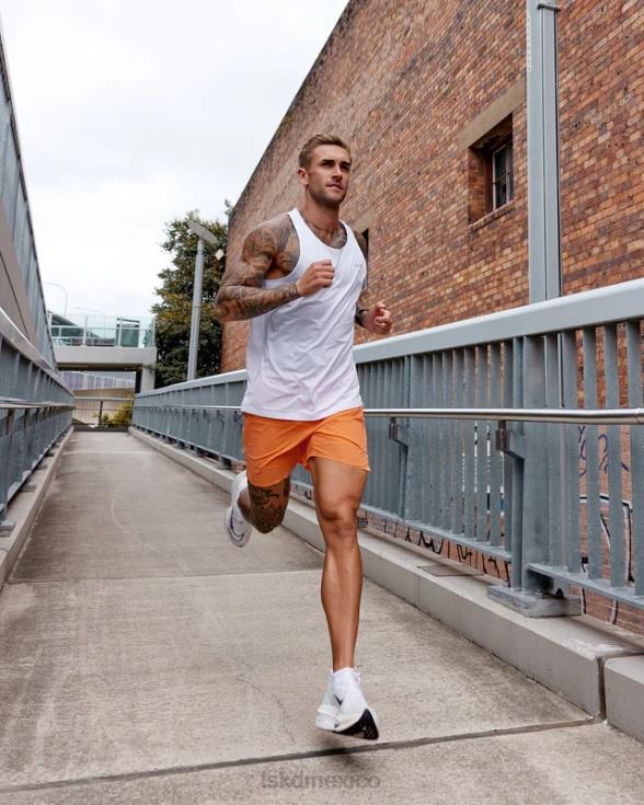 ultraair pantalón corto de rendimiento forrado de 6'' - nectarina hombres LSKD VP42D1115 vestir