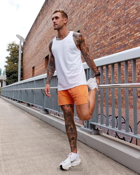 ultraair pantalón corto de rendimiento forrado de 6'' - nectarina hombres LSKD VP42D1115 vestir