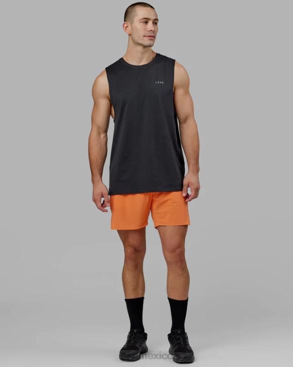 ultraair pantalón corto de rendimiento forrado de 6'' - nectarina hombres LSKD VP42D1115 vestir