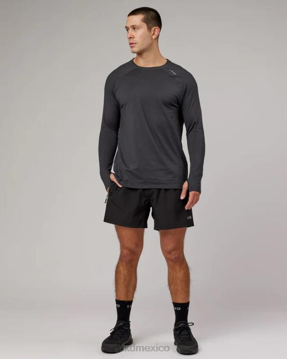 Camiseta Perform vaporflx ls - marga negra hombres LSKD VP42D932 vestir