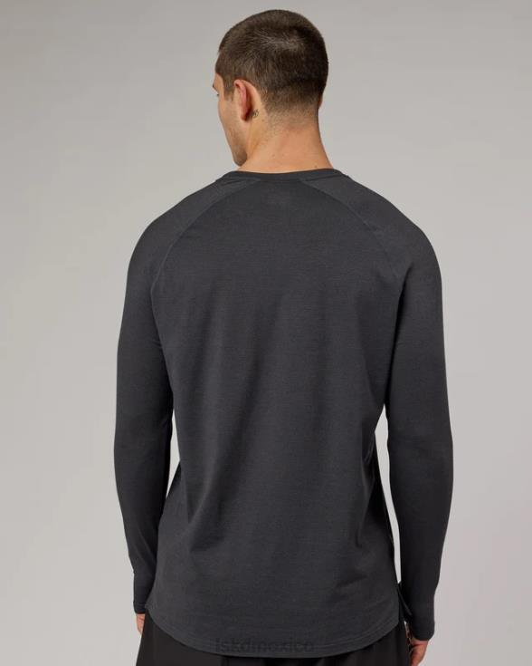 Camiseta Perform vaporflx ls - marga negra hombres LSKD VP42D932 vestir