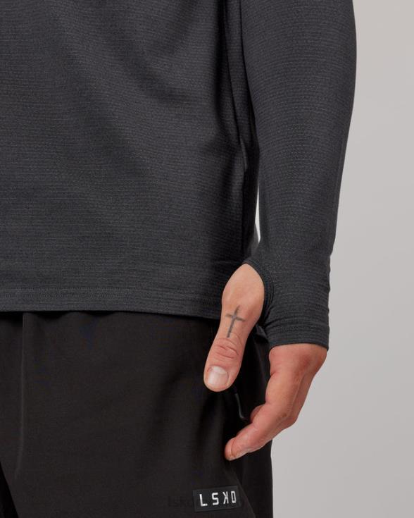 Camiseta Perform vaporflx ls - marga negra hombres LSKD VP42D932 vestir