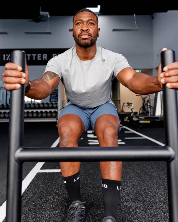 Camiseta Perform vaporflx - lt gris marga hombres LSKD VP42D925 vestir