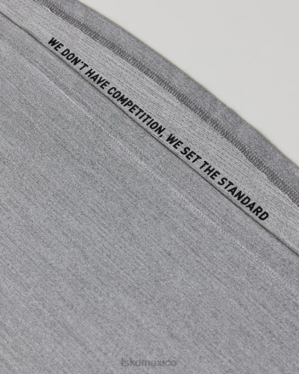 Camiseta Perform vapourflx ls - lt gris marga hombres LSKD VP42D936 vestir