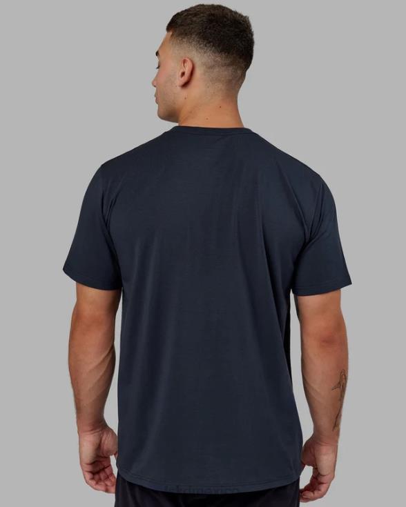 Camiseta base flxcotton - azul marino hombres LSKD VP42D943 vestir