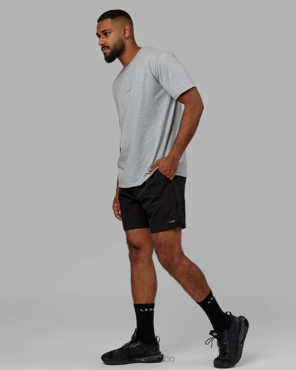 Camiseta base flxcotton - gris claro jaspeado hombres LSKD VP42D928 vestir