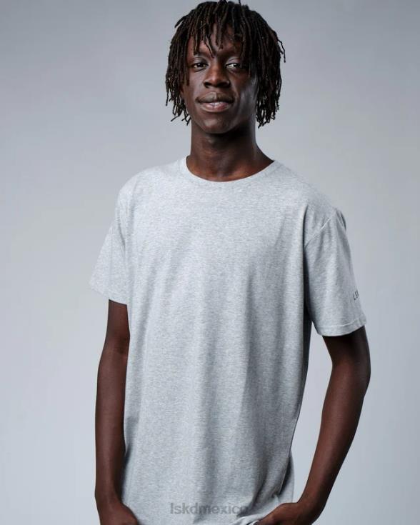 Camiseta de entrenamiento rival flxcotton - lt grey marl hombres LSKD VP42D956 vestir