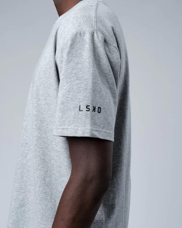 Camiseta de entrenamiento rival flxcotton - lt grey marl hombres LSKD VP42D956 vestir