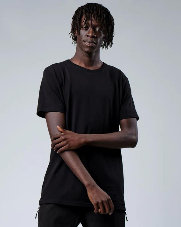 Camiseta de entrenamiento rival flxcotton - negro hombres LSKD VP42D918 vestir