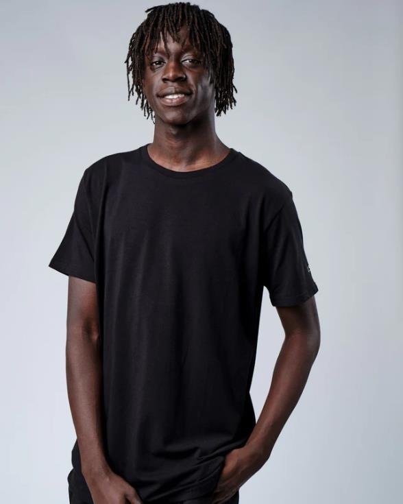 Camiseta de entrenamiento rival flxcotton - negro hombres LSKD VP42D918 vestir