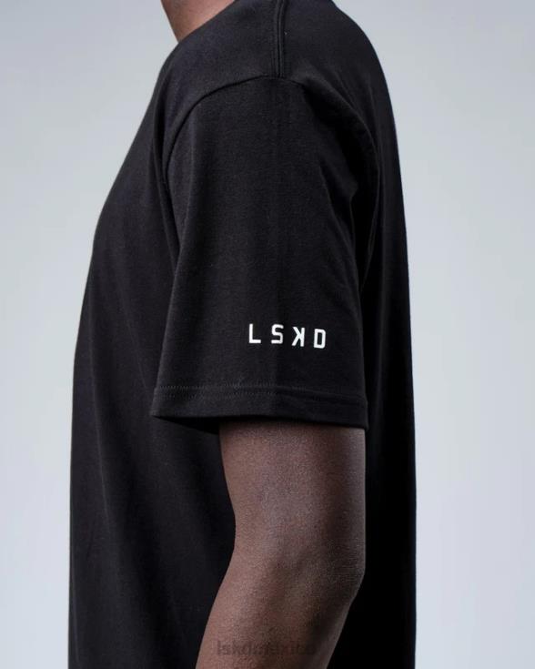 Camiseta de entrenamiento rival flxcotton - negro hombres LSKD VP42D918 vestir