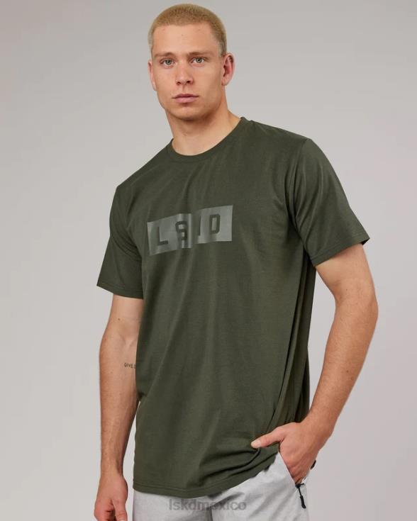 Camiseta de rendimiento Strength Flxdry - Noche del bosque hombres LSKD VP42D977 vestir