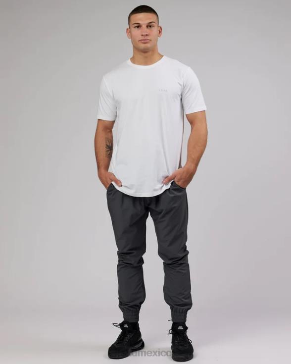 Camiseta pimaflx de lujo - blanco hombres LSKD VP42D959 vestir