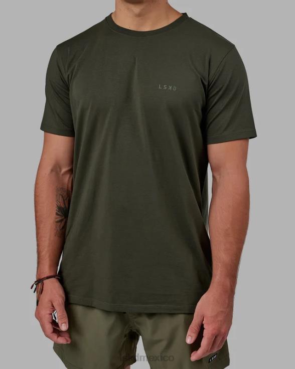 Camiseta pimaflx de lujo - noche del bosque hombres LSKD VP42D963 vestir