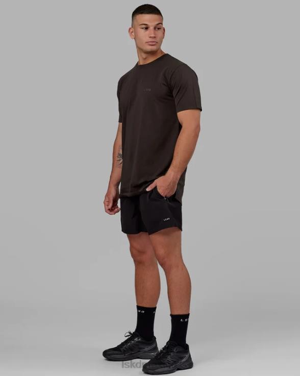 Camiseta pimaflx de lujo - nogal oscuro hombres LSKD VP42D955 vestir