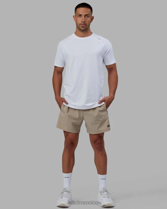 Realizar camiseta vaporflx - marga blanca hombres LSKD VP42D931 vestir