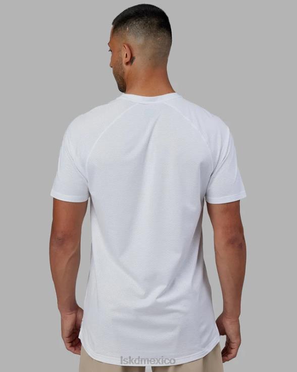 Realizar camiseta vaporflx - marga blanca hombres LSKD VP42D931 vestir