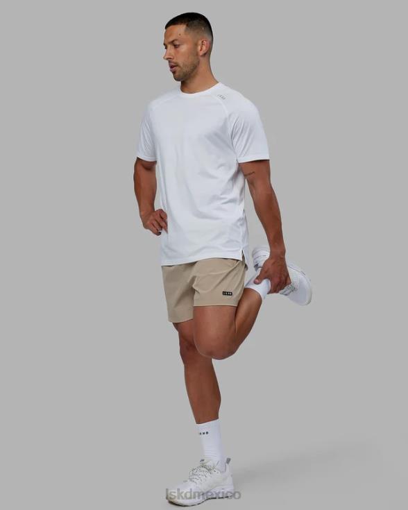 Realizar camiseta vaporflx - marga blanca hombres LSKD VP42D931 vestir