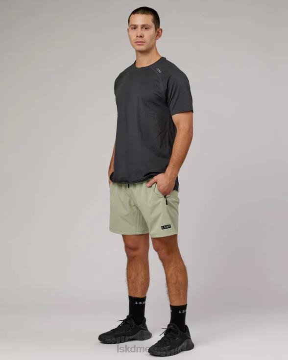 Realizar camiseta vaporflx - marga negra hombres LSKD VP42D920 vestir