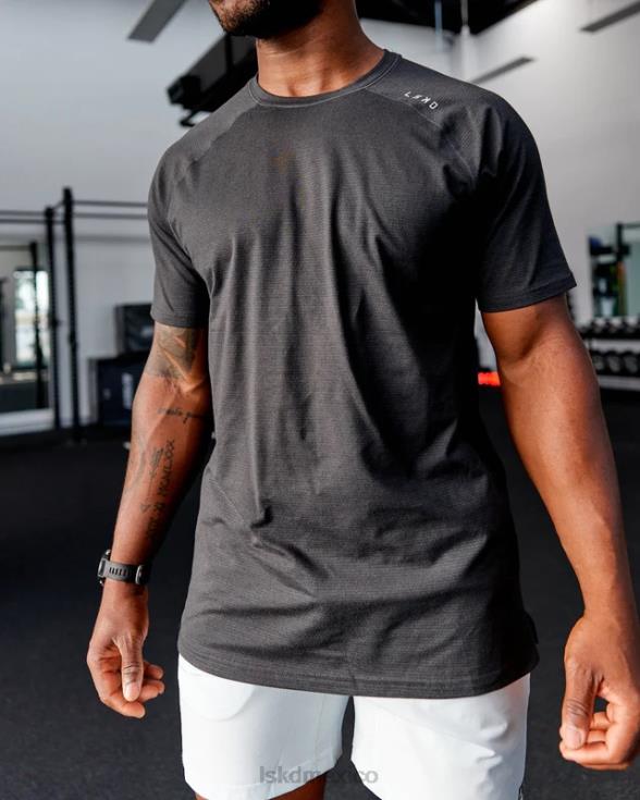 Realizar camiseta vaporflx - marga negra hombres LSKD VP42D920 vestir