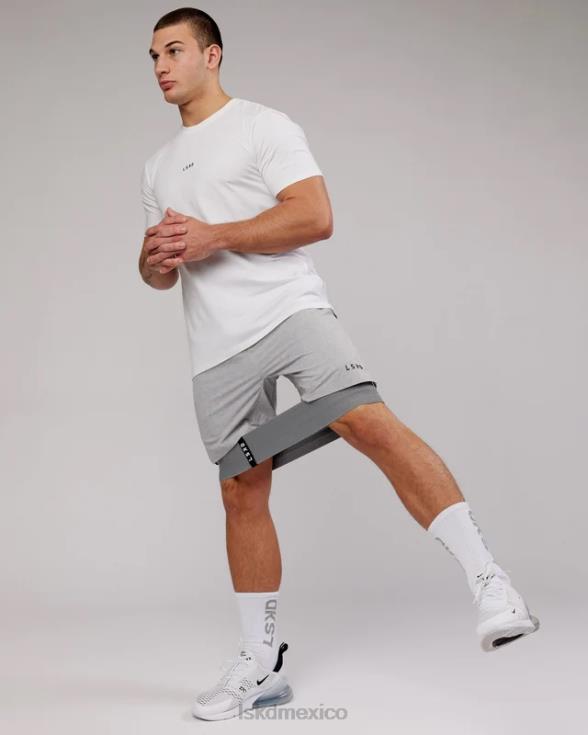 camiseta base flxcotton - blanco hombres LSKD VP42D923 vestir