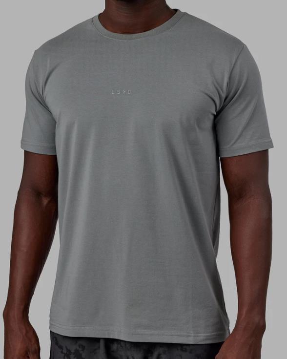 camiseta base flxcotton - grafito hombres LSKD VP42D924 vestir