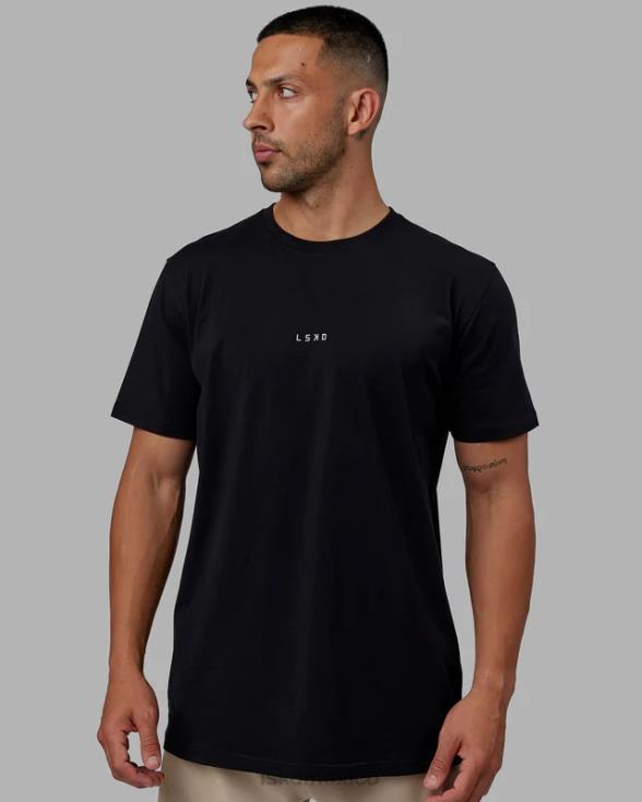 camiseta base flxcotton - negro hombres LSKD VP42D926 vestir