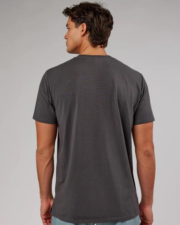 camiseta con bolsillo weld flxcotton - asfalto hombres LSKD VP42D974 vestir