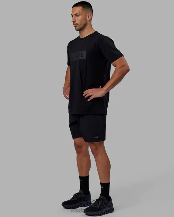 camiseta de algodón flxforce - negro-negro hombres LSKD VP42D921 vestir