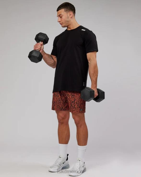 camiseta de atleta flxcotton - negro hombres LSKD VP42D954 vestir