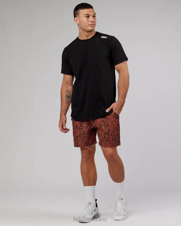 camiseta de atleta flxcotton - negro hombres LSKD VP42D954 vestir