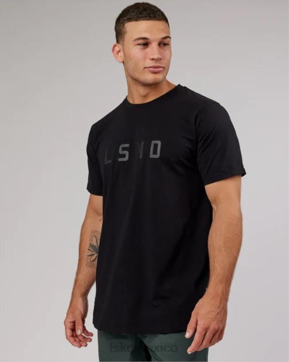 camiseta power flxdry - negro-negro hombres LSKD VP42D939 vestir