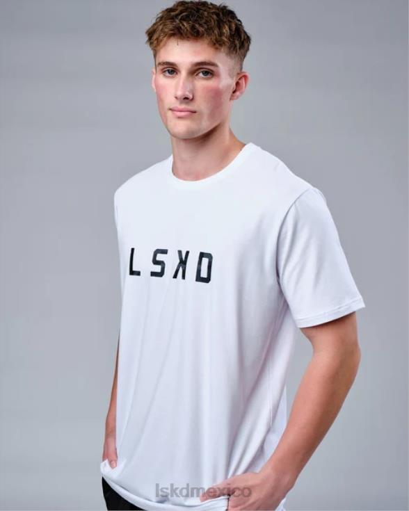 camiseta rep flxcotton - camuflaje blanco-negro hombres LSKD VP42D978 vestir