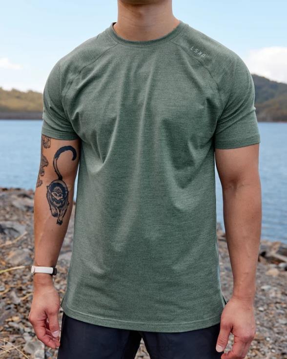 realizar camiseta vaporflx - bosque oscuro hombres LSKD VP42D949 vestir