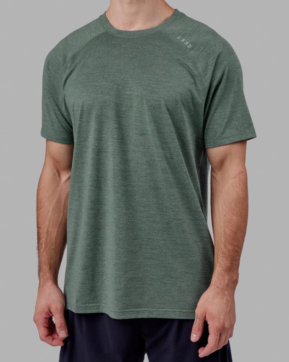 realizar camiseta vaporflx - bosque oscuro hombres LSKD VP42D949 vestir